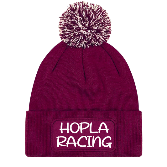Bonnet HOPLA RACNG avec ponpon
