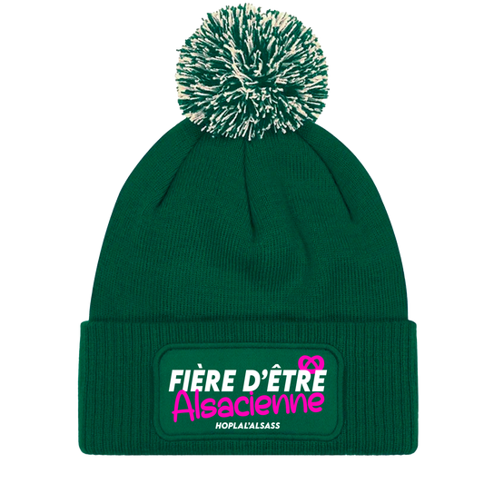 Bonnet Fière d'être Alsacienne