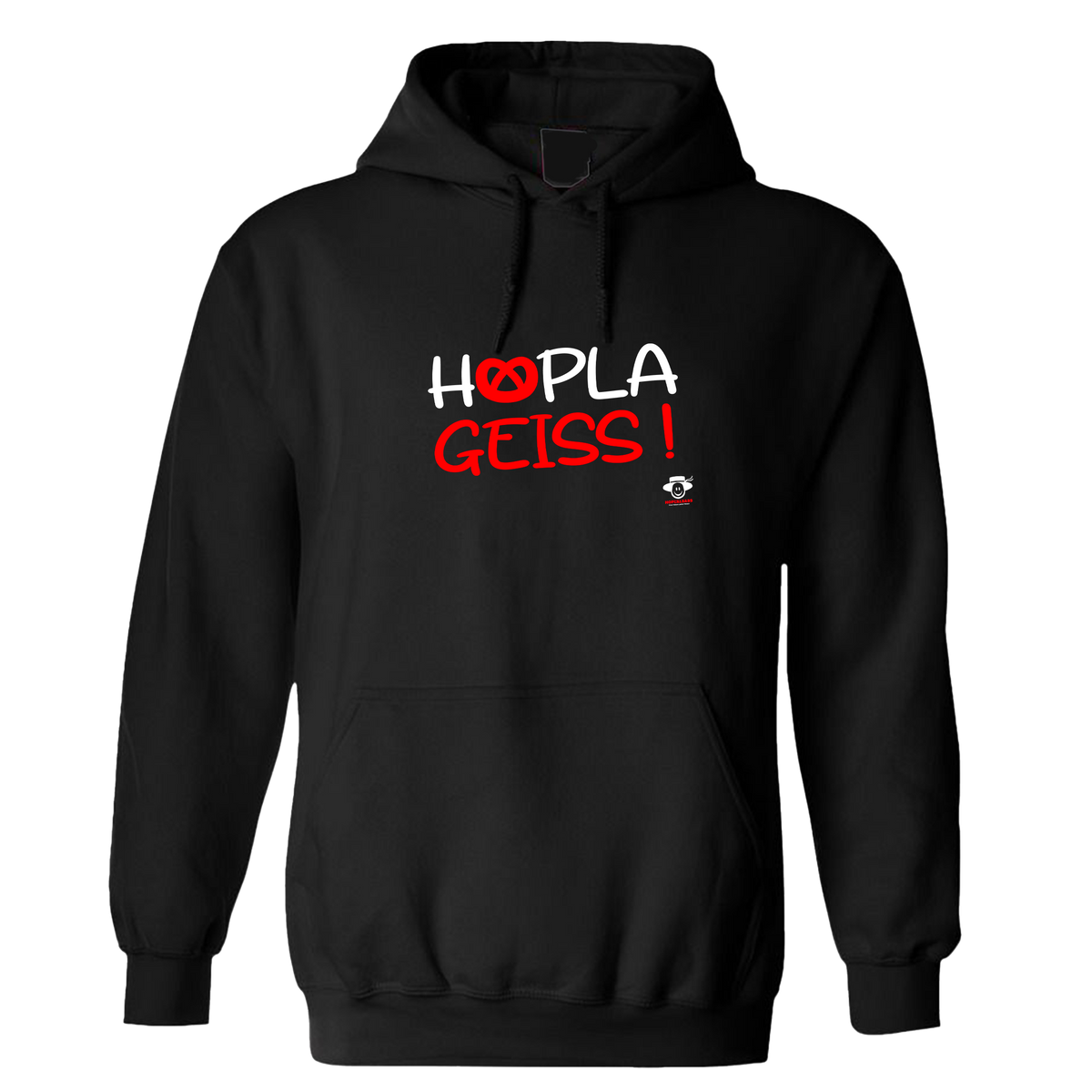 Sweat à capuche Hopla Geiss !