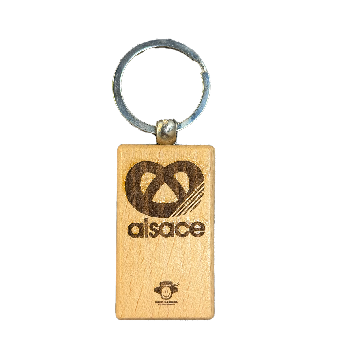 Porte clé en bois ALSACE