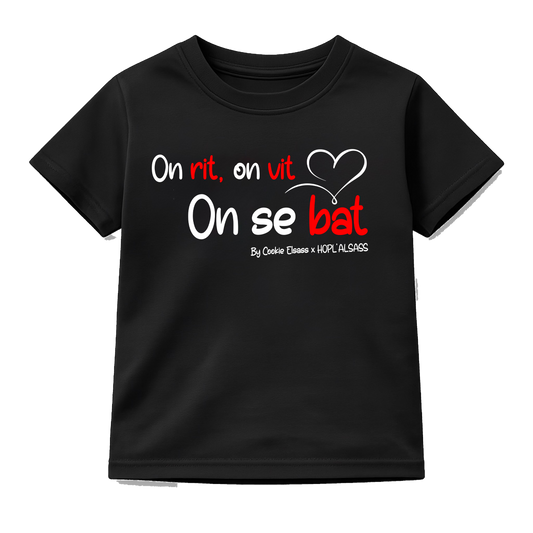T-shirt enfant On rit, on vit, on se bat