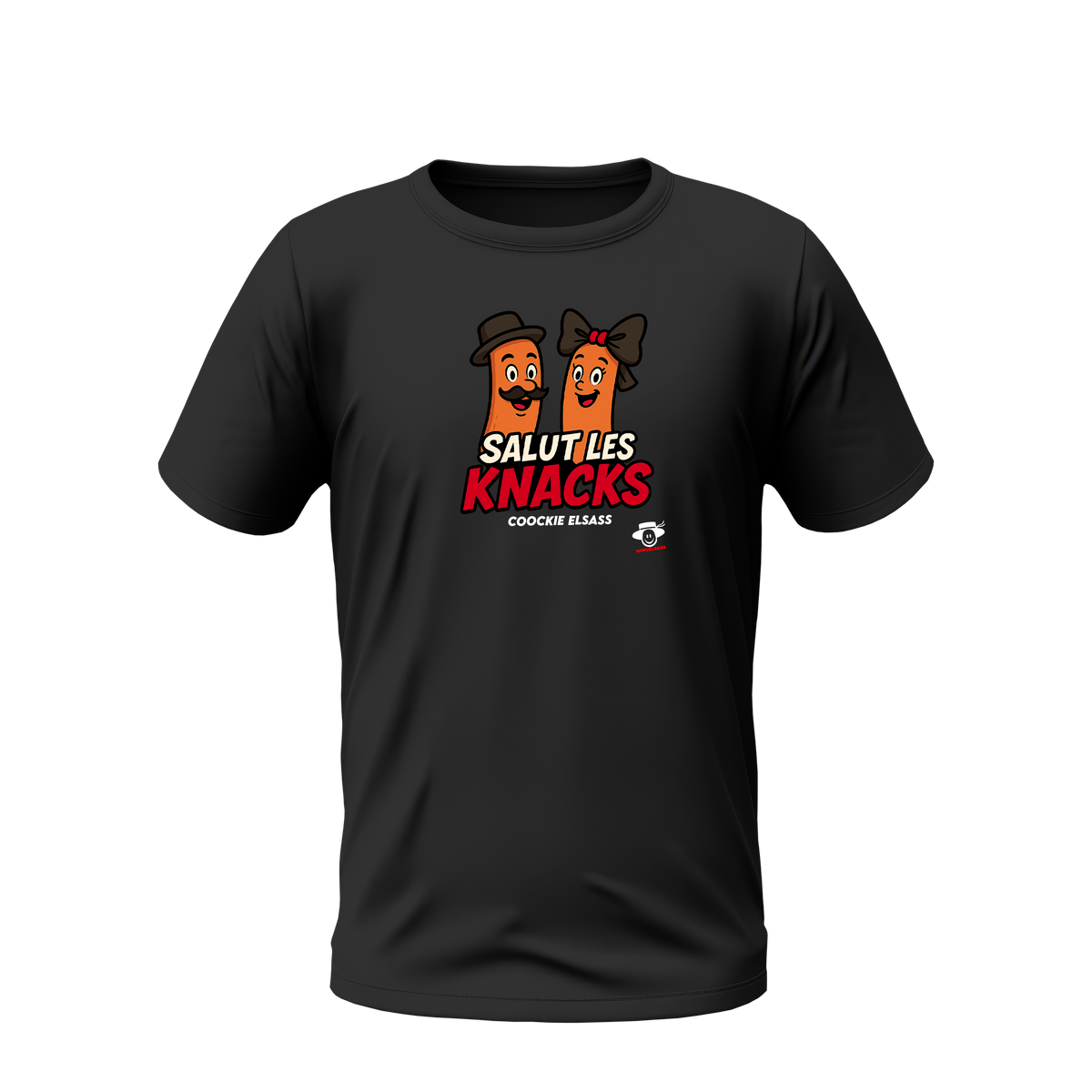 T-shirt Salut les Knacks (Cookie Elsass)