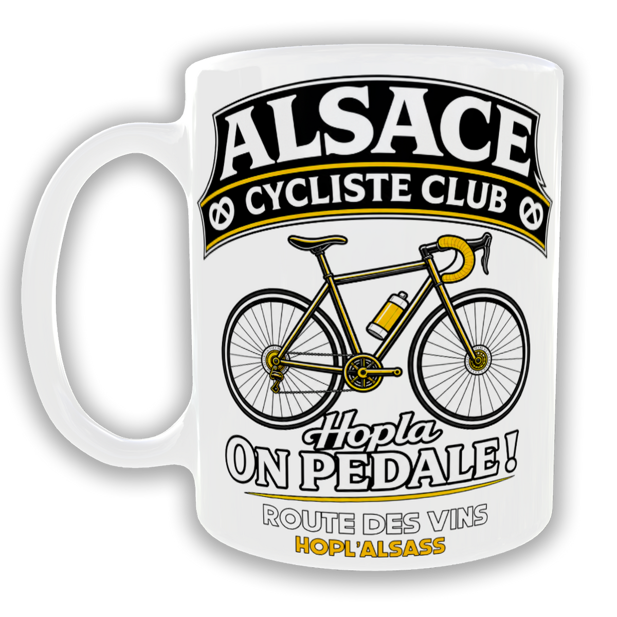 Mug Alsace Cycliste club, Hopla on pédale