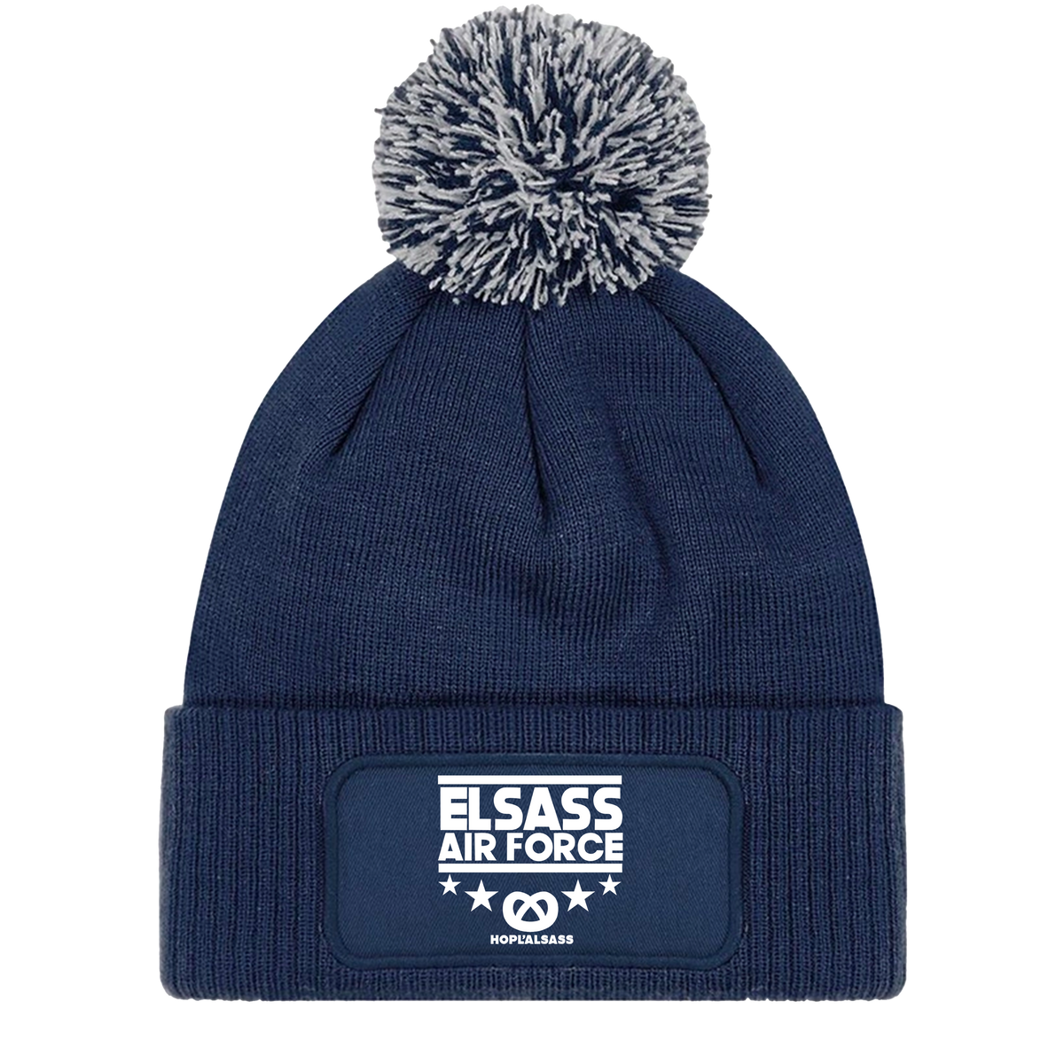 Bonnet Elsass Air Force avec ponpon