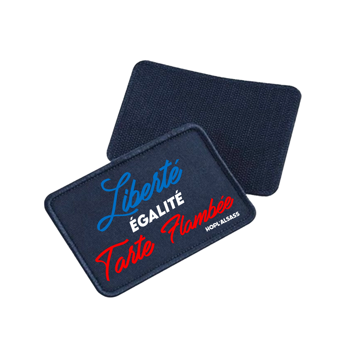 Patch LIBERTE EGALITÉ TARTE FLAMBÉ