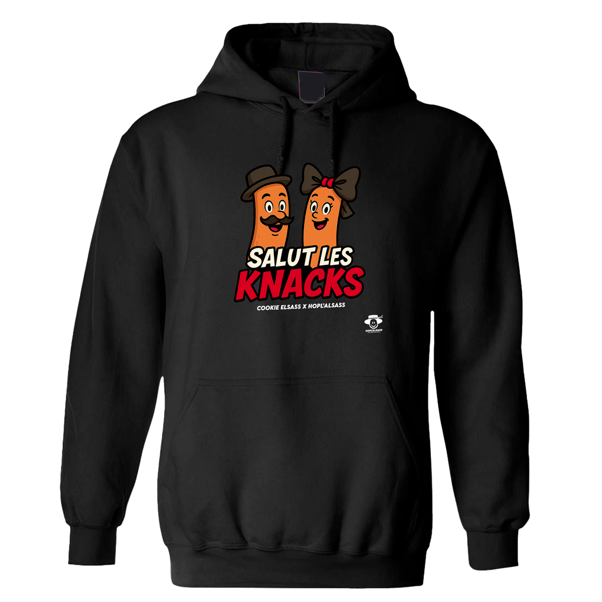 Sweat Salut les Knacks (Cookie Elsass)