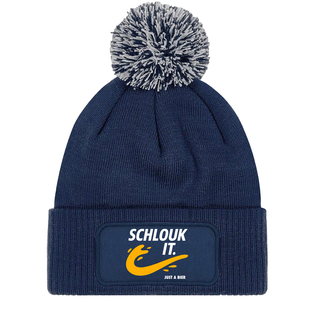 Bonnet Sclouk it (just a bier) avec ponpon