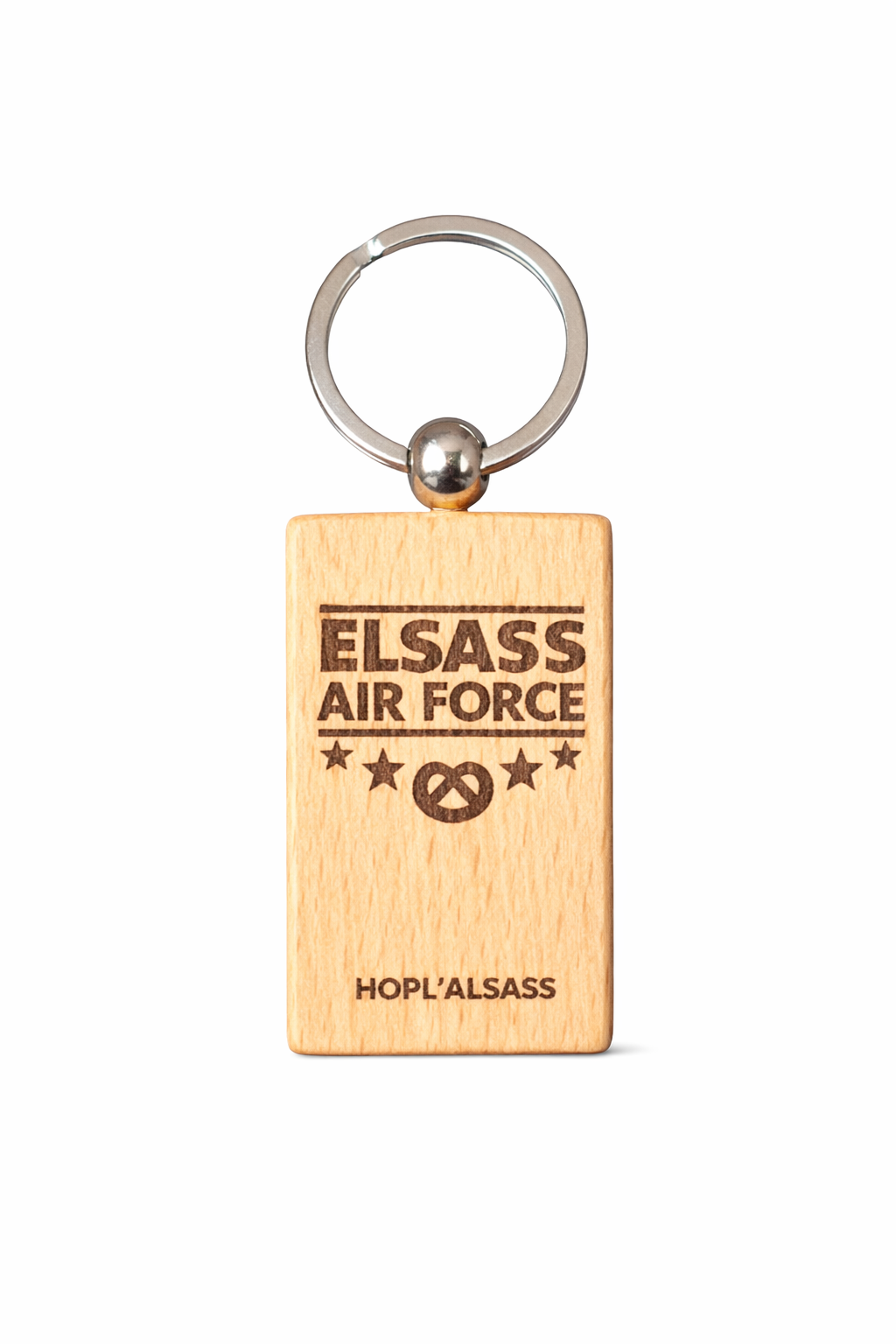 Porte clé bois Elsass air force