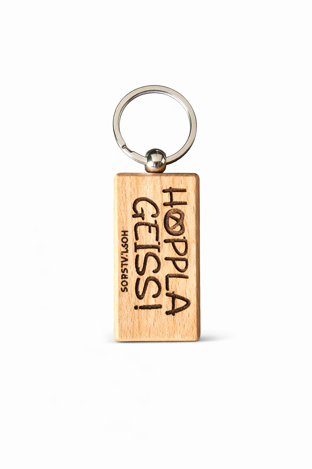 Porte clé bois HOPLA GEISS