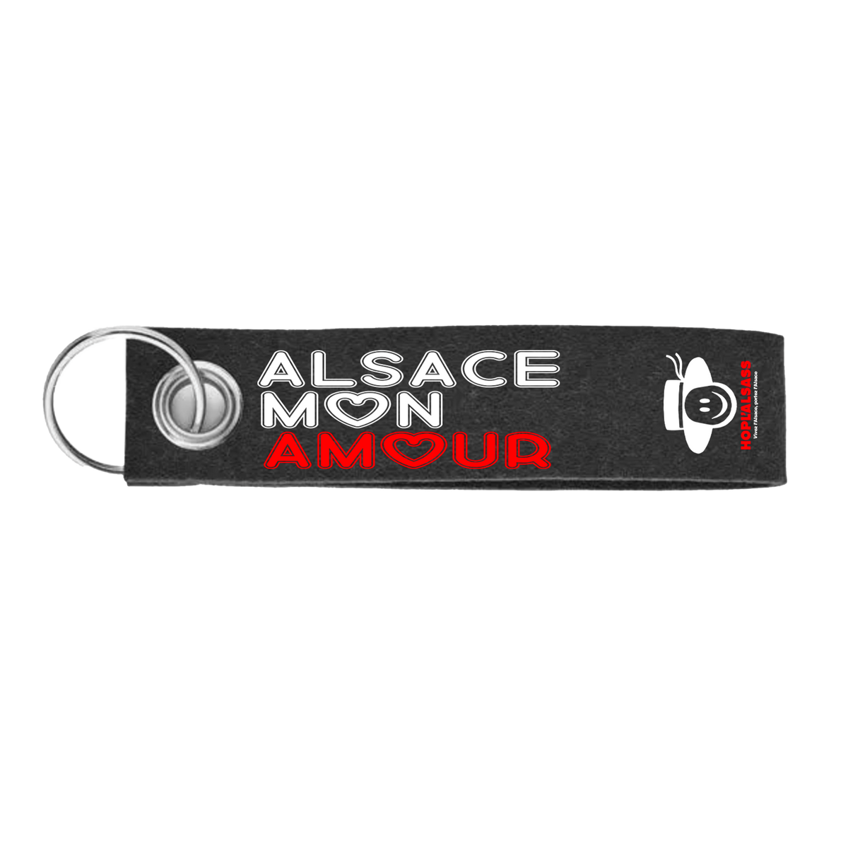 Porte clé Alsace mon amour