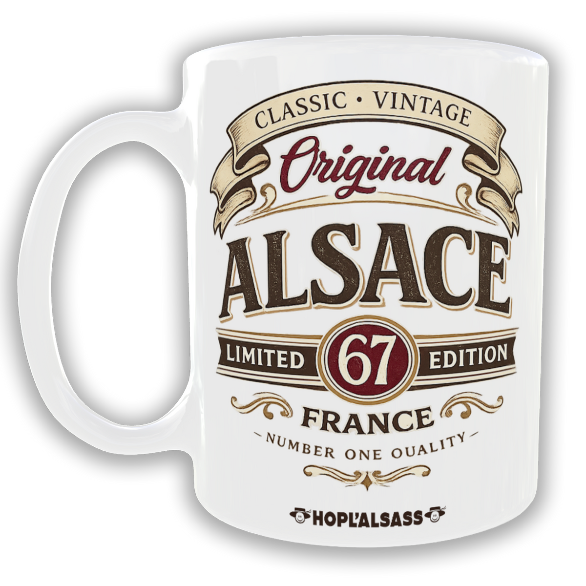 Mug Alsace Vintage
