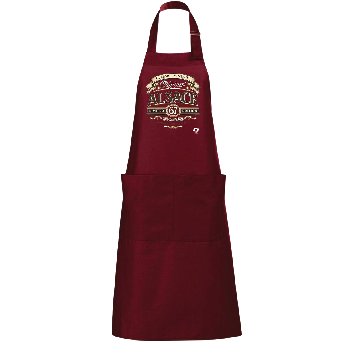 Tablier Alsace vintage