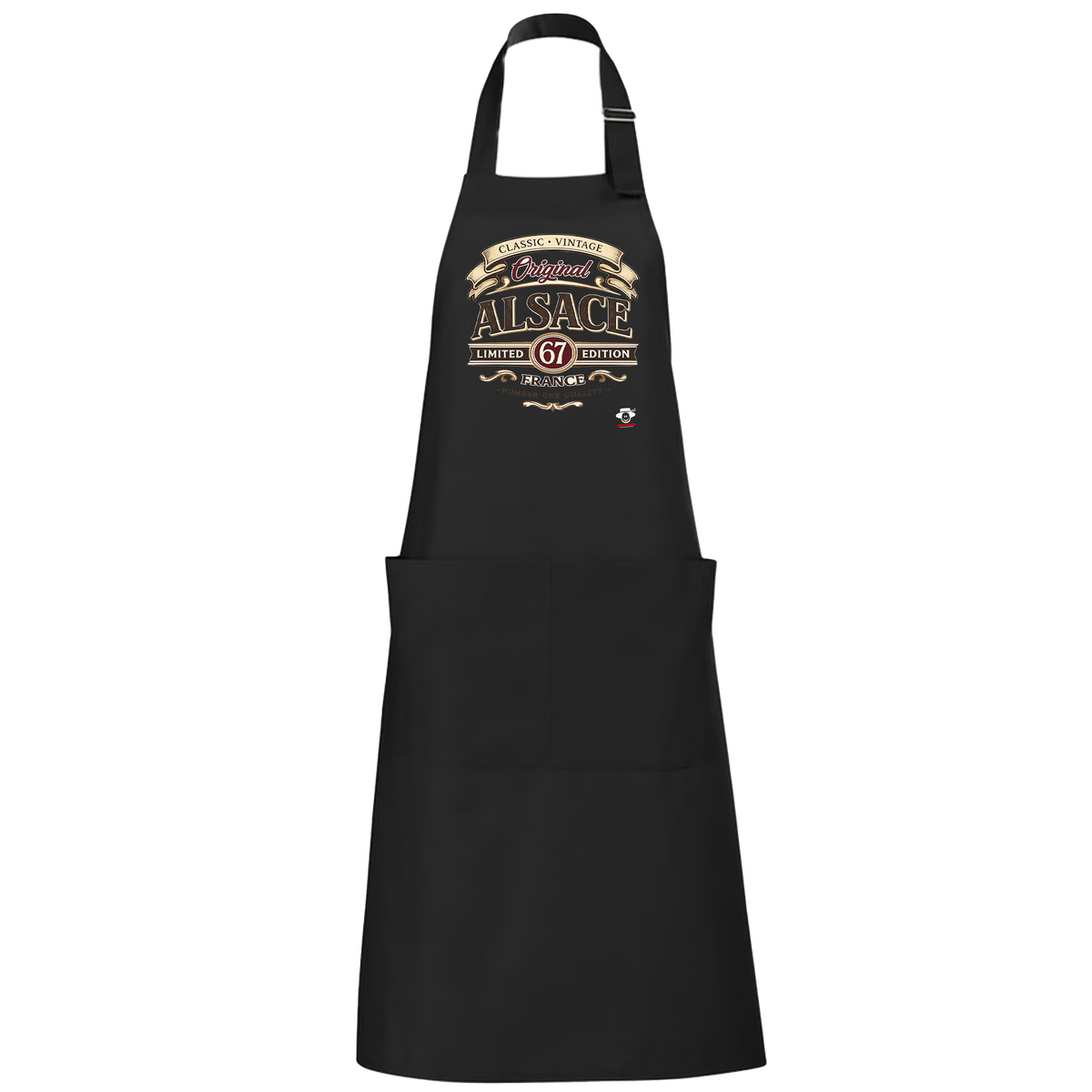 Tablier Alsace vintage