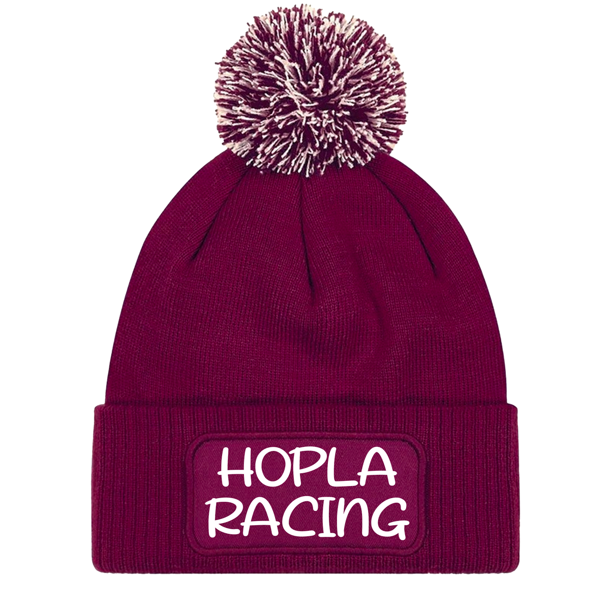 Bonnet HOPLA RACNG avec ponpon