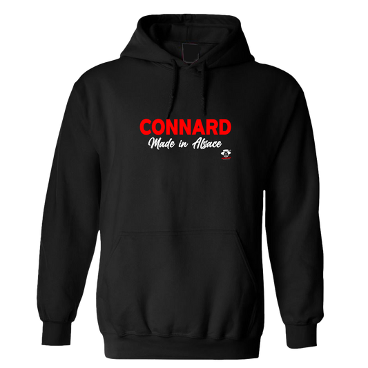 Sweat à capuche Connard Made in Elsass
