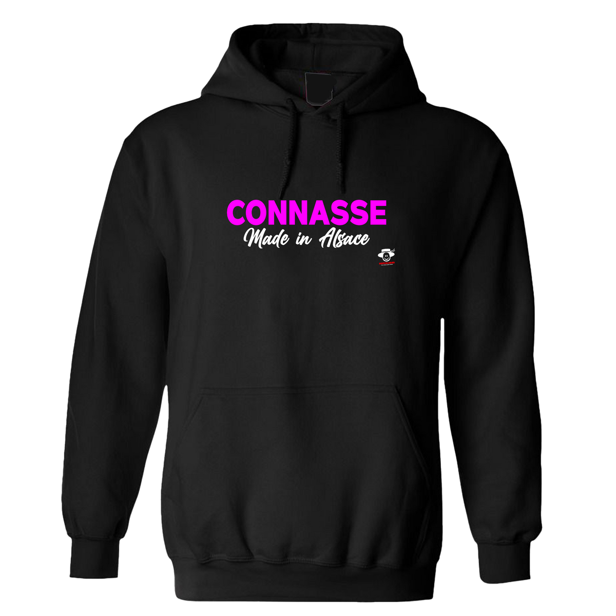 Sweat à capuche Connasse Made in Elsass