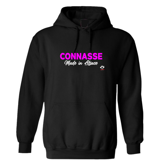 Sweat à capuche Connasse Made in Elsass