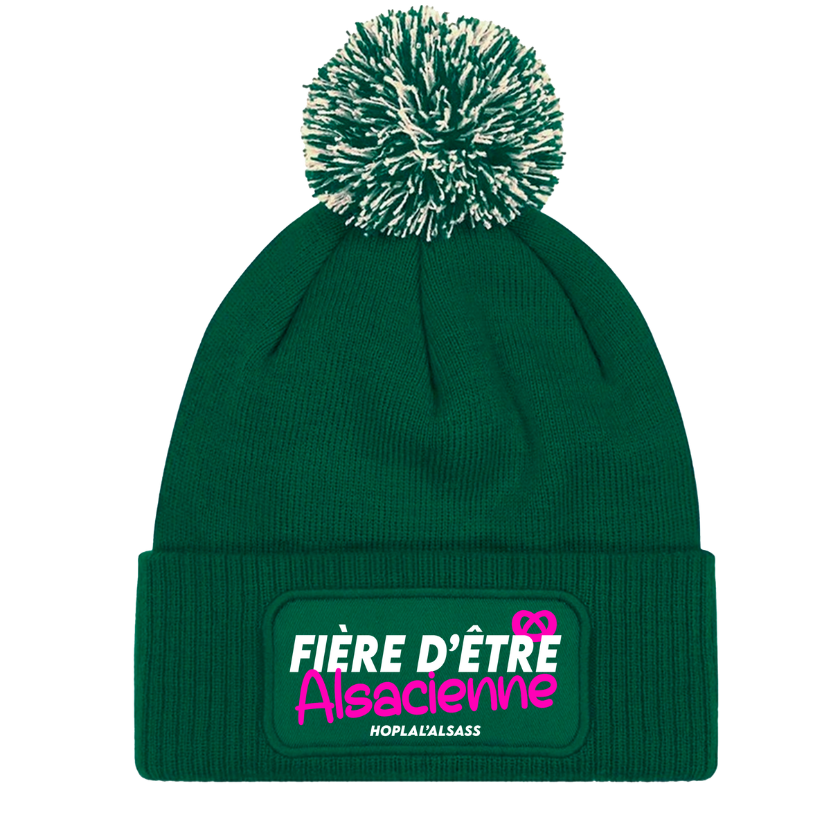 Bonnet Fière d'être Alsacienne