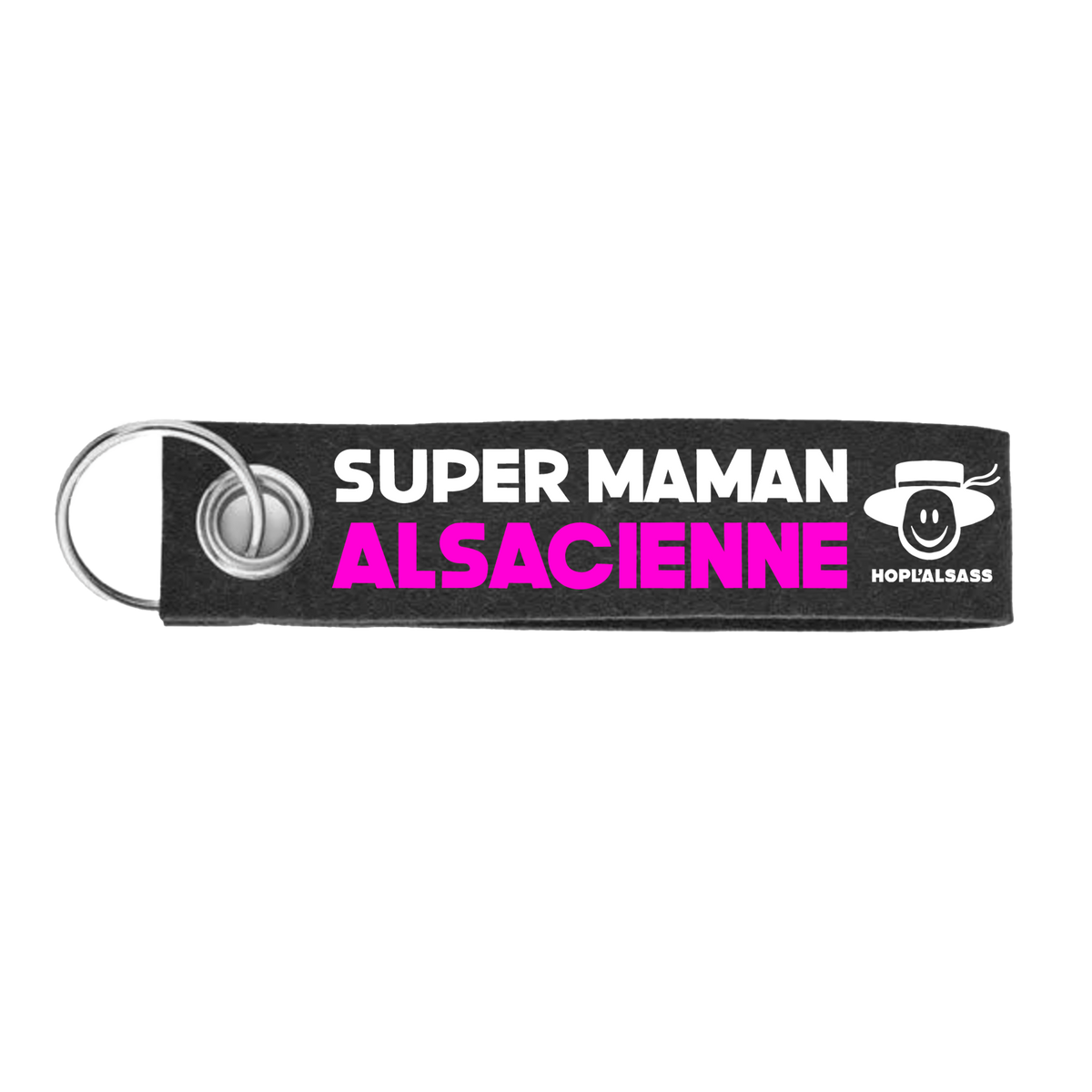Porte-clé Super Maman Alsacienne