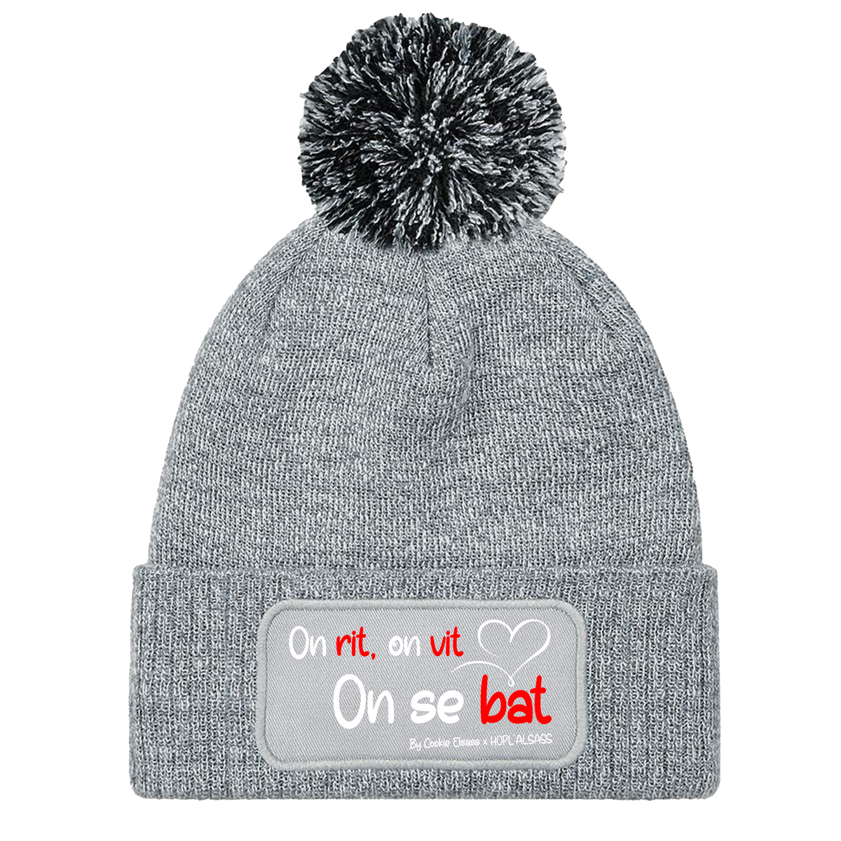Bonnet On rit, on vit, on se bat (Cookie Elsass)