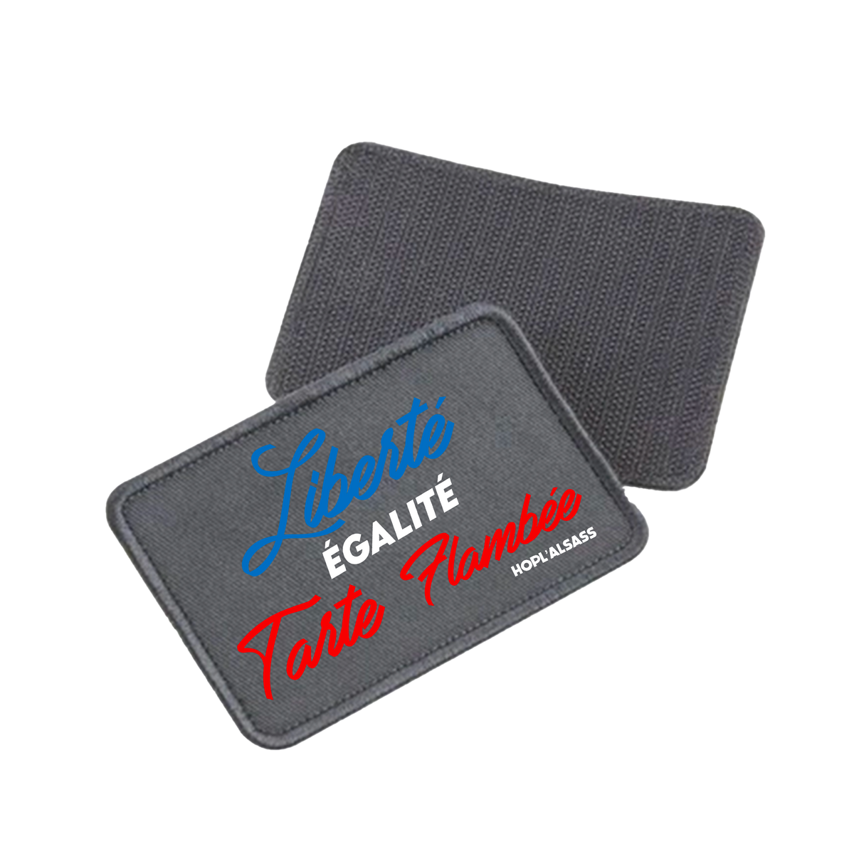 Patch LIBERTE EGALITÉ TARTE FLAMBÉ