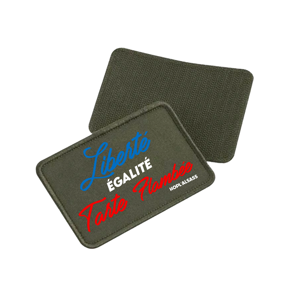 Patch LIBERTE EGALITÉ TARTE FLAMBÉ