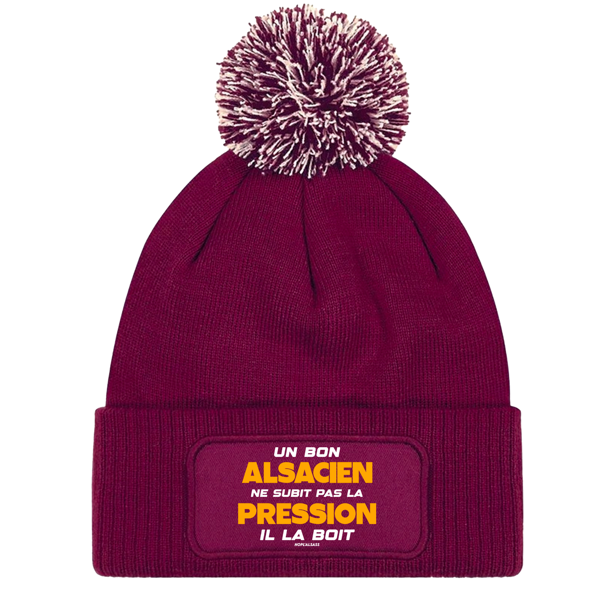 Bonnet Un bon Alsacien ne subit pas la Pression il la boit