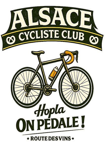 Carte postale Alsace Cycliste Club