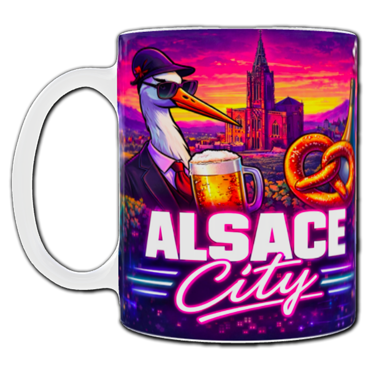 Mug Alsace city
