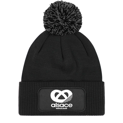 Bonnet Alsace avec ponpon