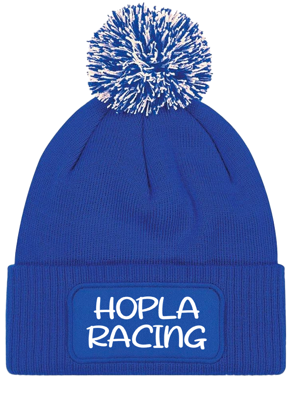 Bonnet HOPLA RACNG avec ponpon