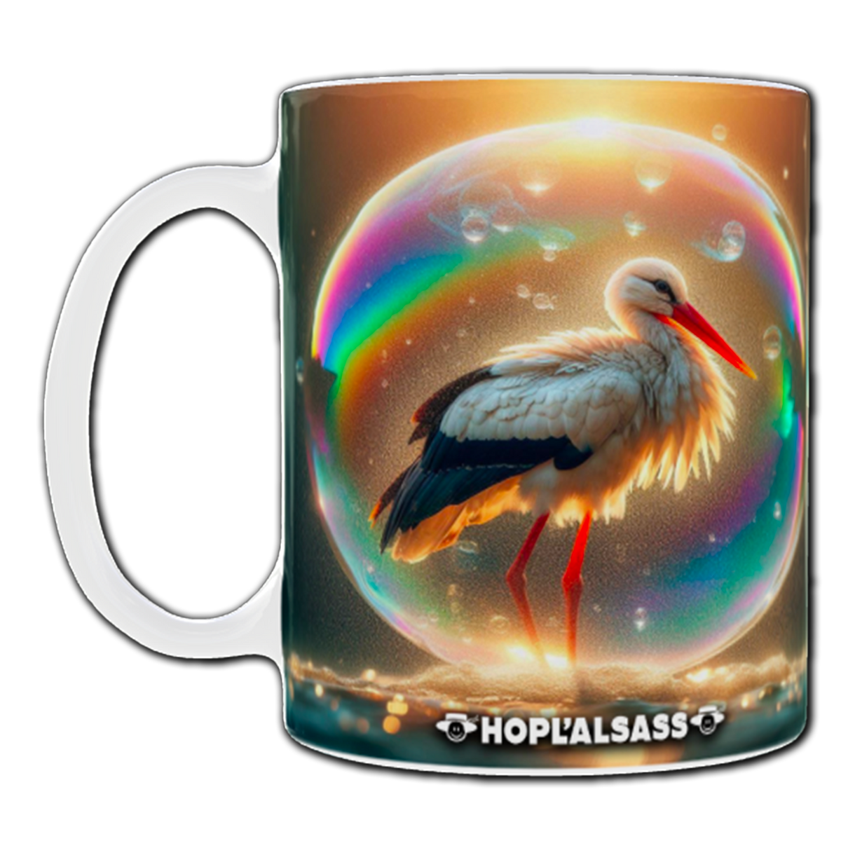 Mug cigogne Bulle