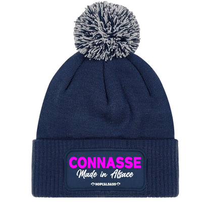 Bonnet Conasse avec ponpon