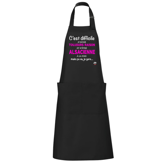Tablier Alsacienne Toujours raison
