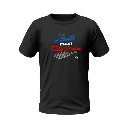 T-shirt - Liberté, égalité, tartes flambées