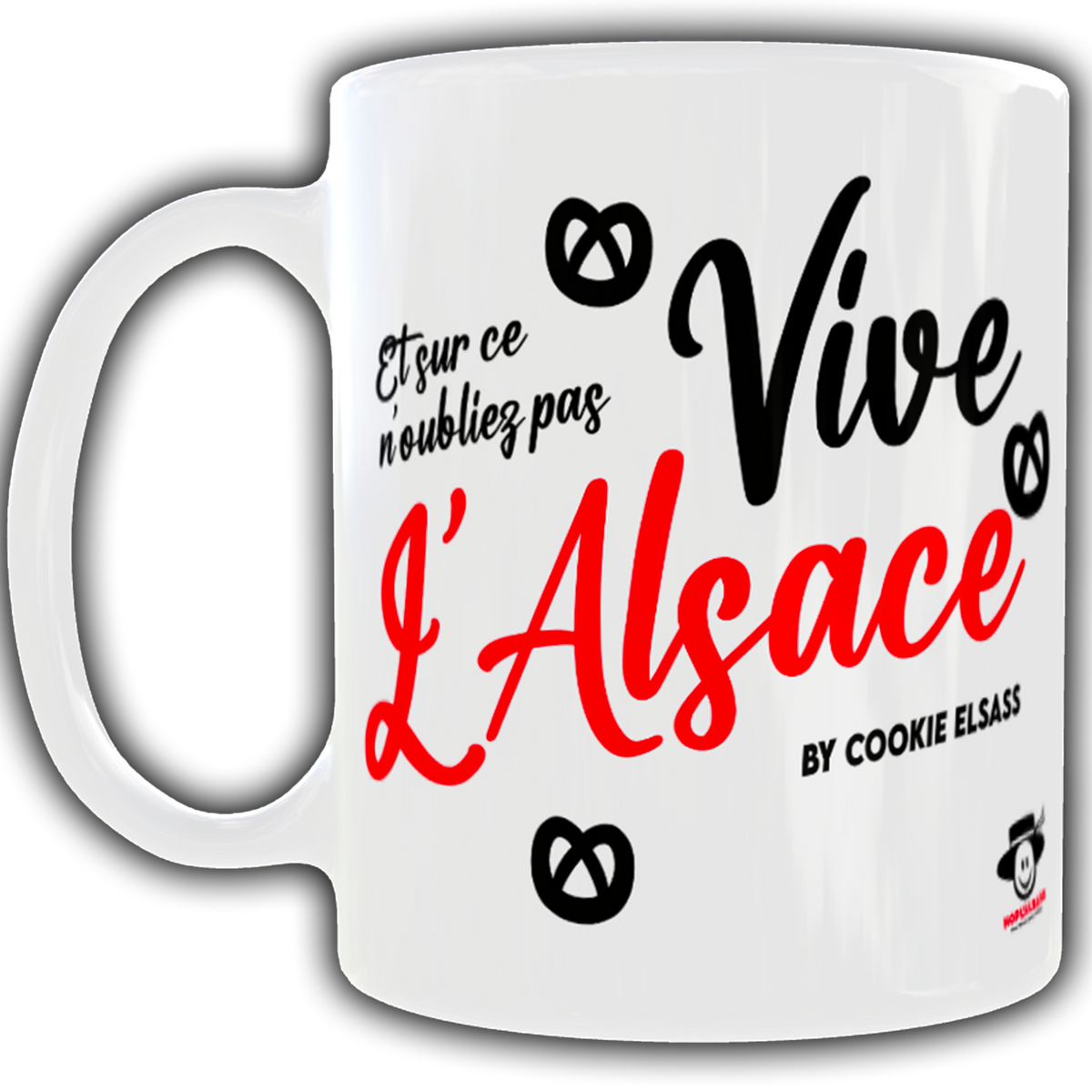 Mug Vive l'Alsace (Cookie Elsass)