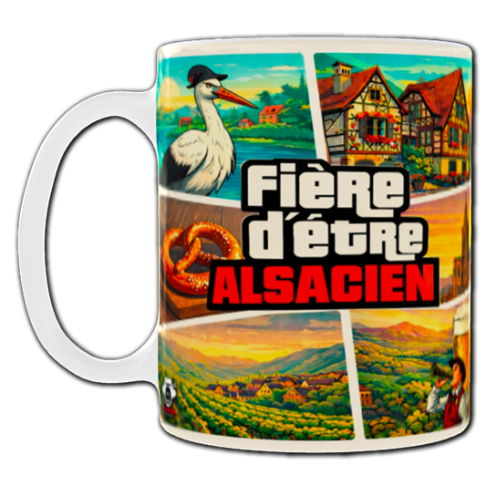 Mug Fiere d'etre Alsacien