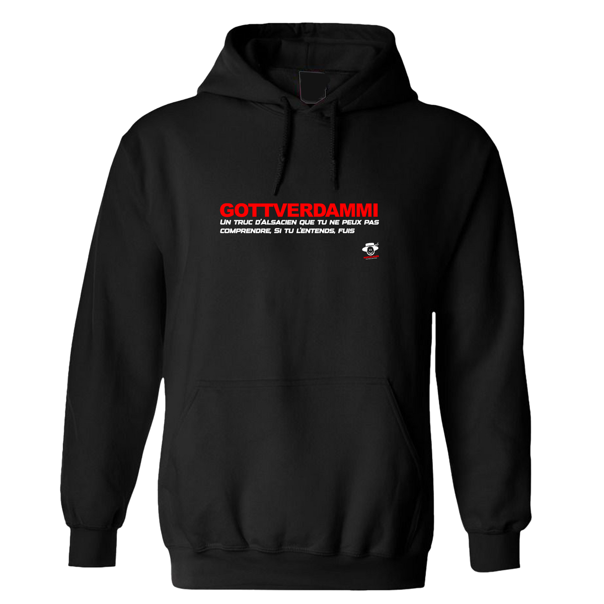 Sweat à capuche Gottverdammi