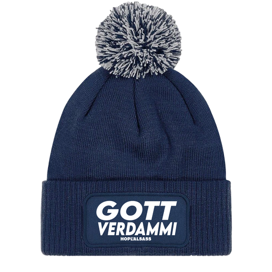 Bonnet Gottverdammi avec ponpon
