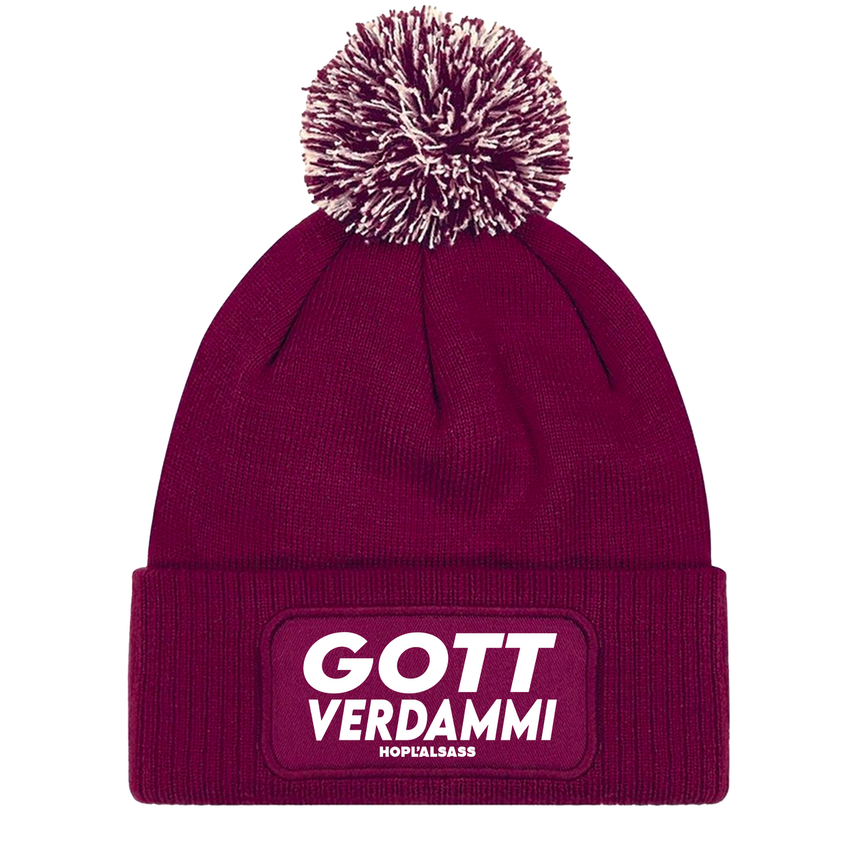 Bonnet Gottverdammi avec ponpon