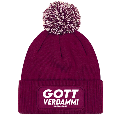 Bonnet Gottverdammi avec ponpon