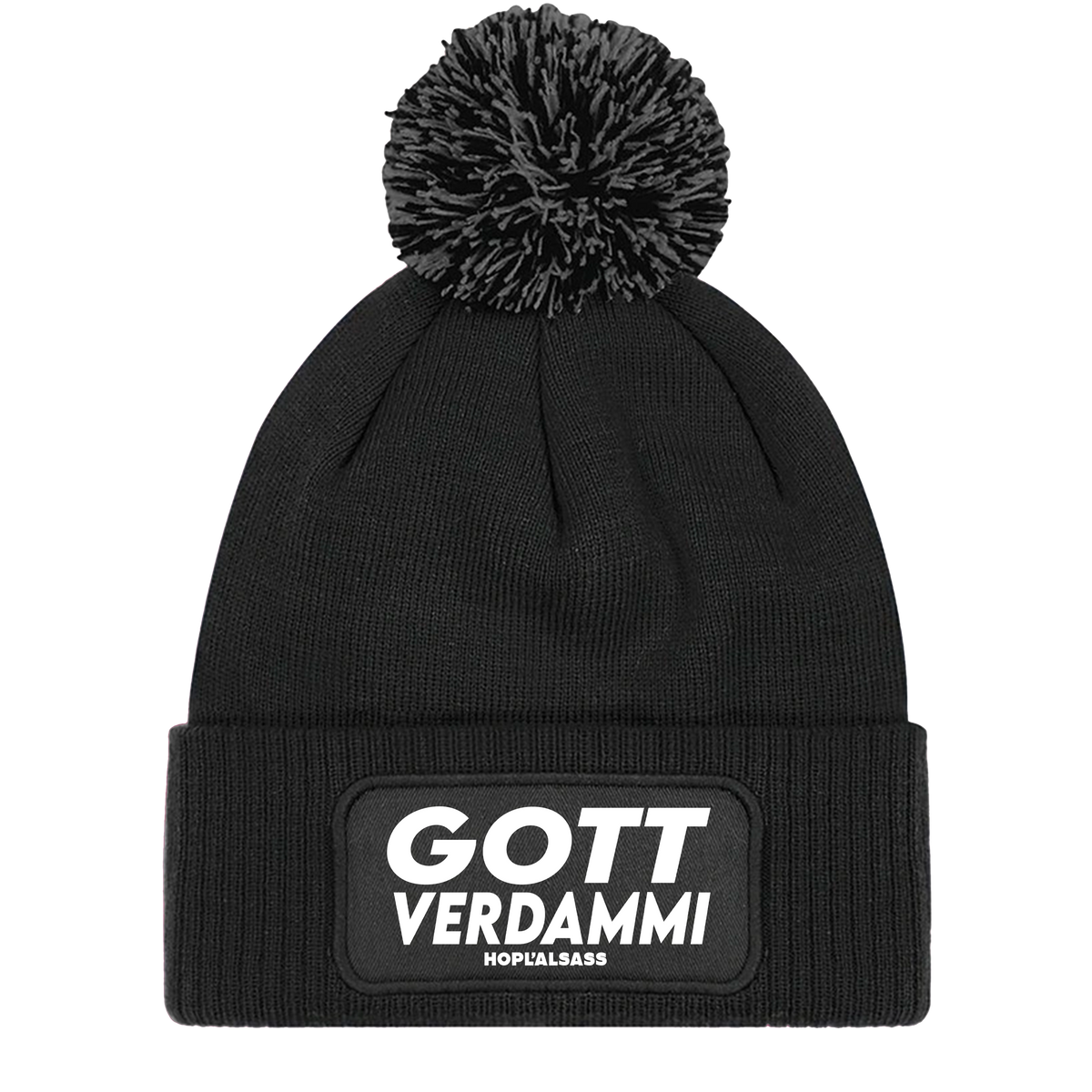 Bonnet Gottverdammi avec ponpon