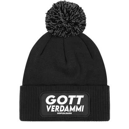 Bonnet Gottverdammi avec ponpon