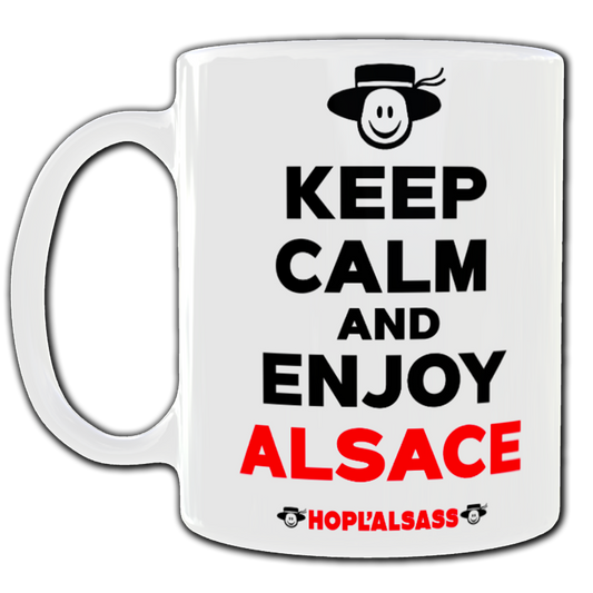 Mug Keep calm and enjoy Alsace