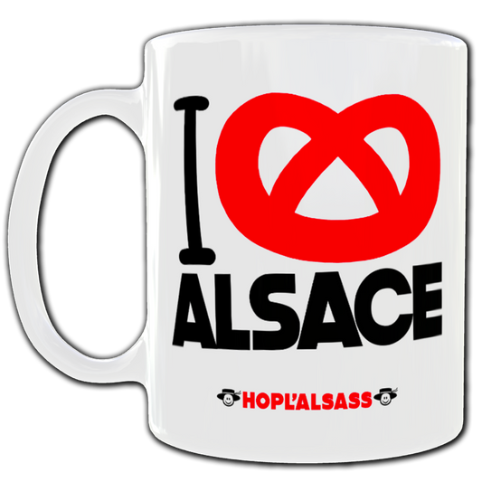 Mug I love Alsace