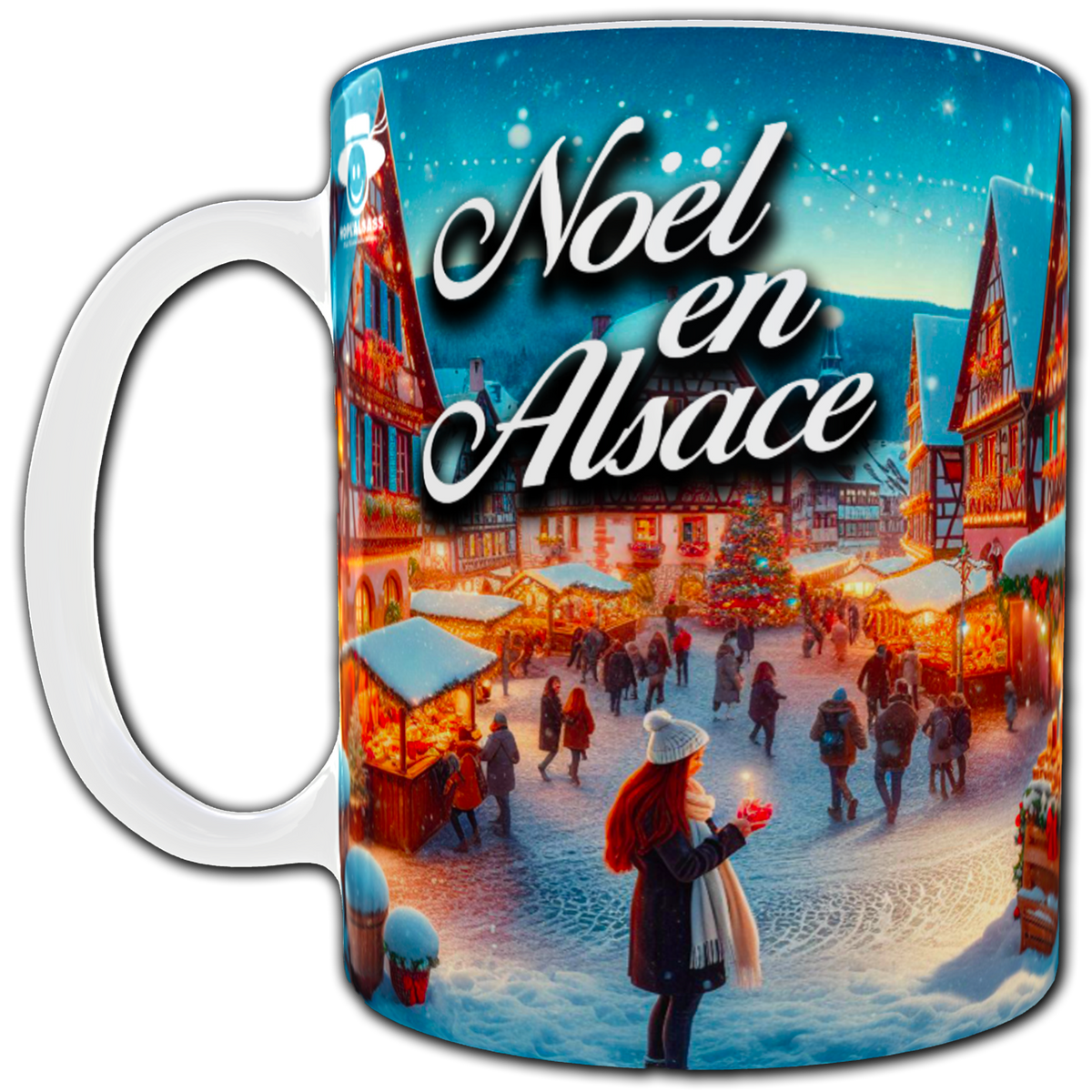 Mug Noel en Alsace Marché