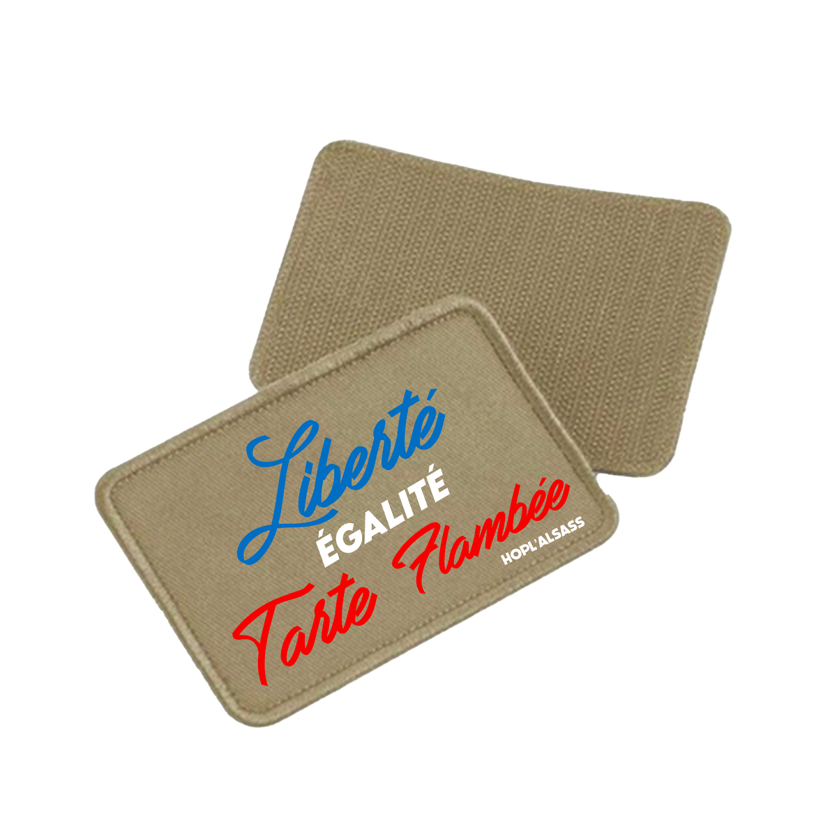 Patch LIBERTE EGALITÉ TARTE FLAMBÉ