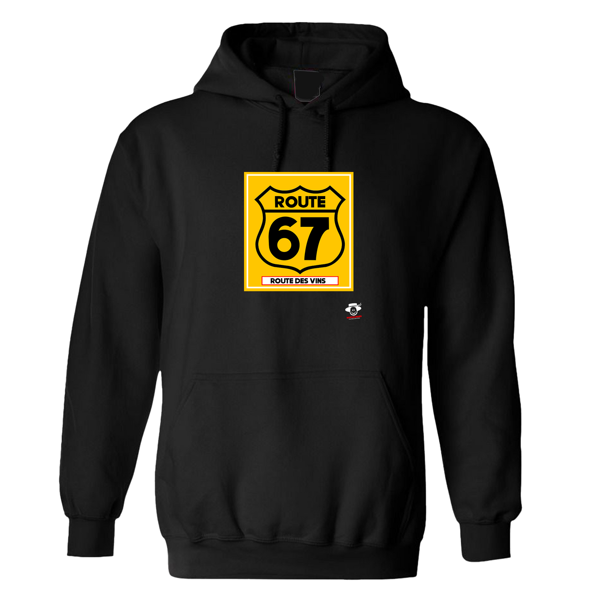 Sweat à capuche Route 67