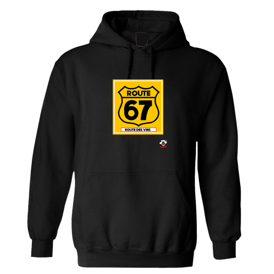 Sweat à capuche Route 67