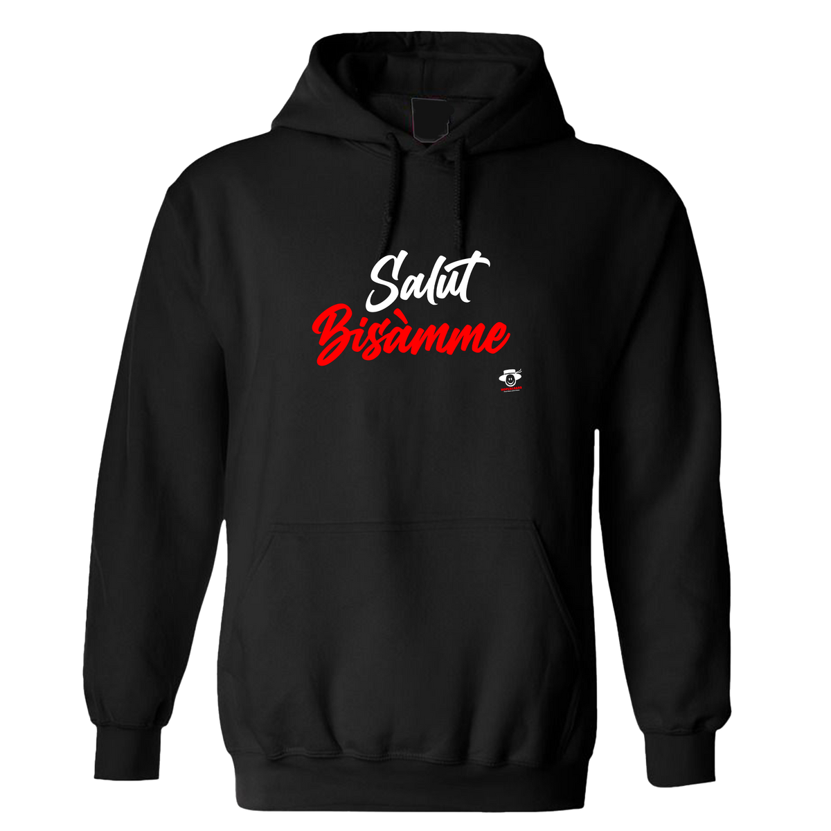 Sweat à capuche Salut Bisamme
